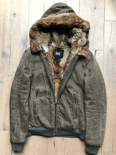 dolce and gabbana fur jacket